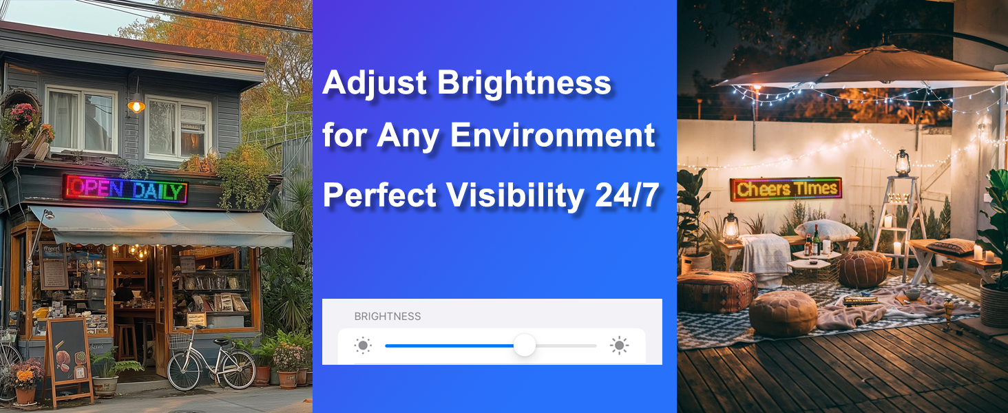 P10 Programmable LED Sign 77x14