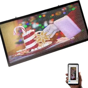 PH6 Outdoor High-Protection LED Display | IP65/RGB/WiFi (Fit for Food Trucks/Shops/Booths)