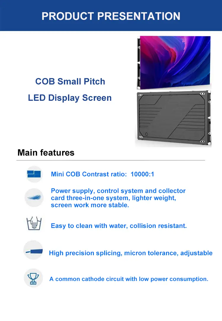 Indoor Fine Pitch COB LED Screen