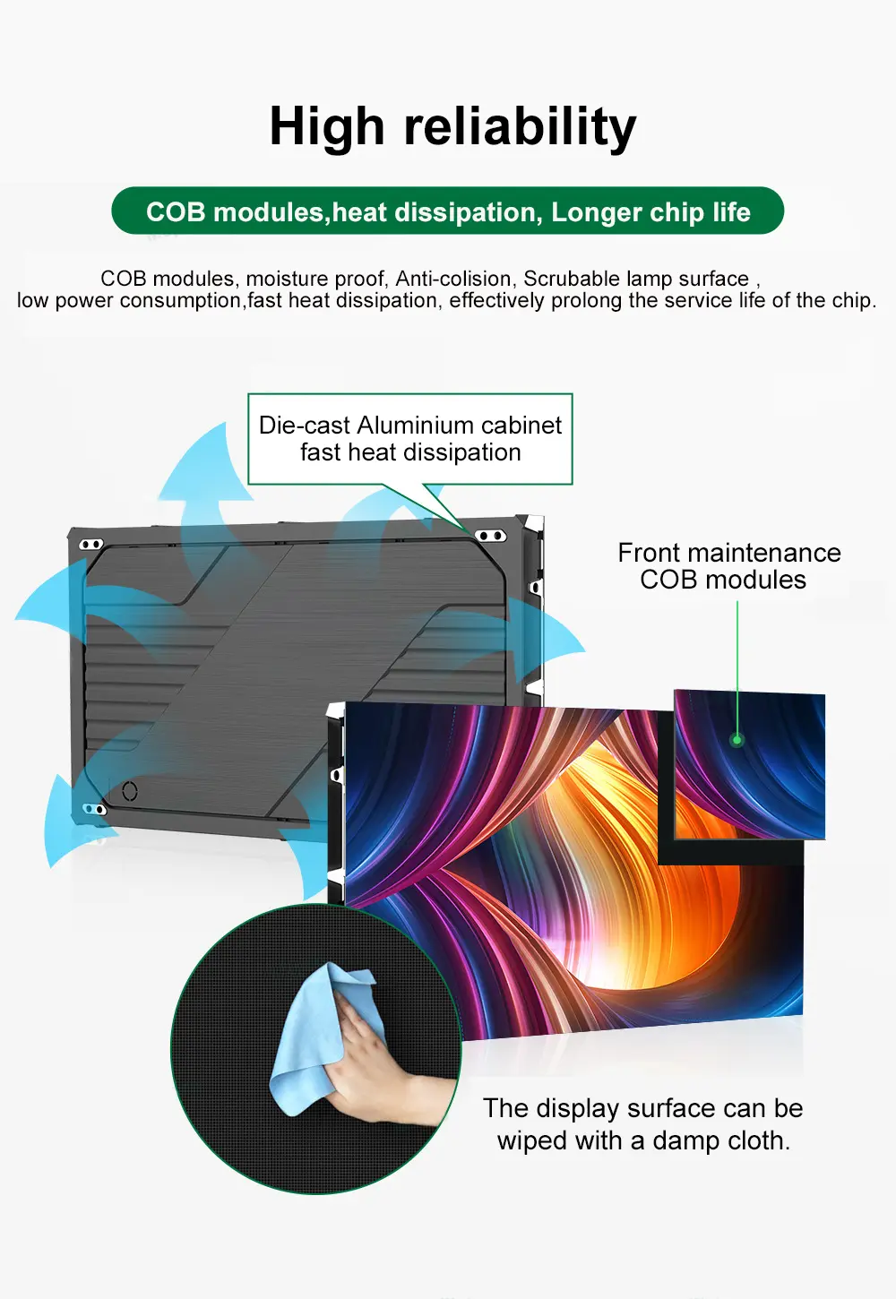 Indoor Fine Pitch COB LED Screen