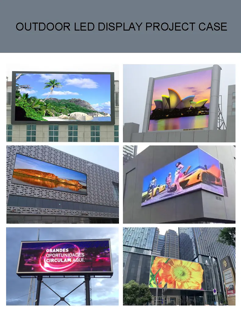 Professional Outdoor LED Screen B-Series Full Color Display